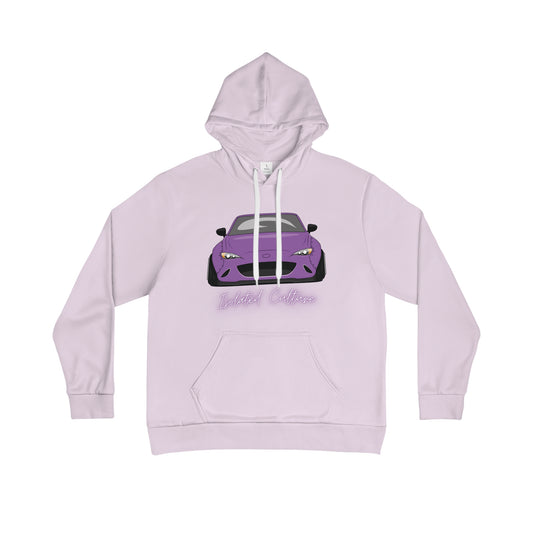 Isolated Purple Miata Hoodie