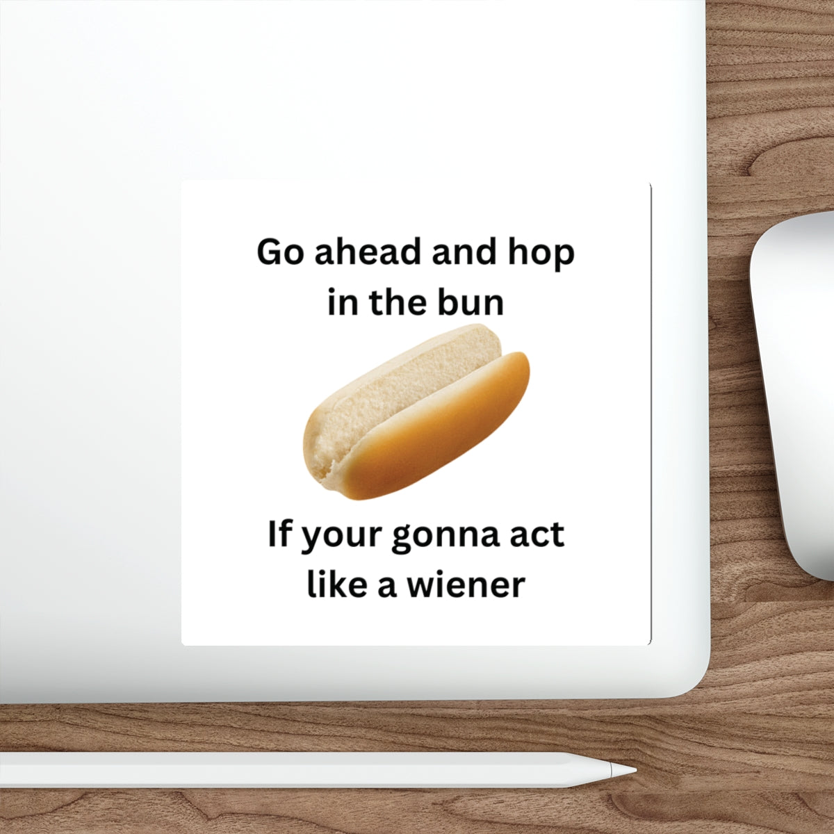 Hot Dog Meme Decal