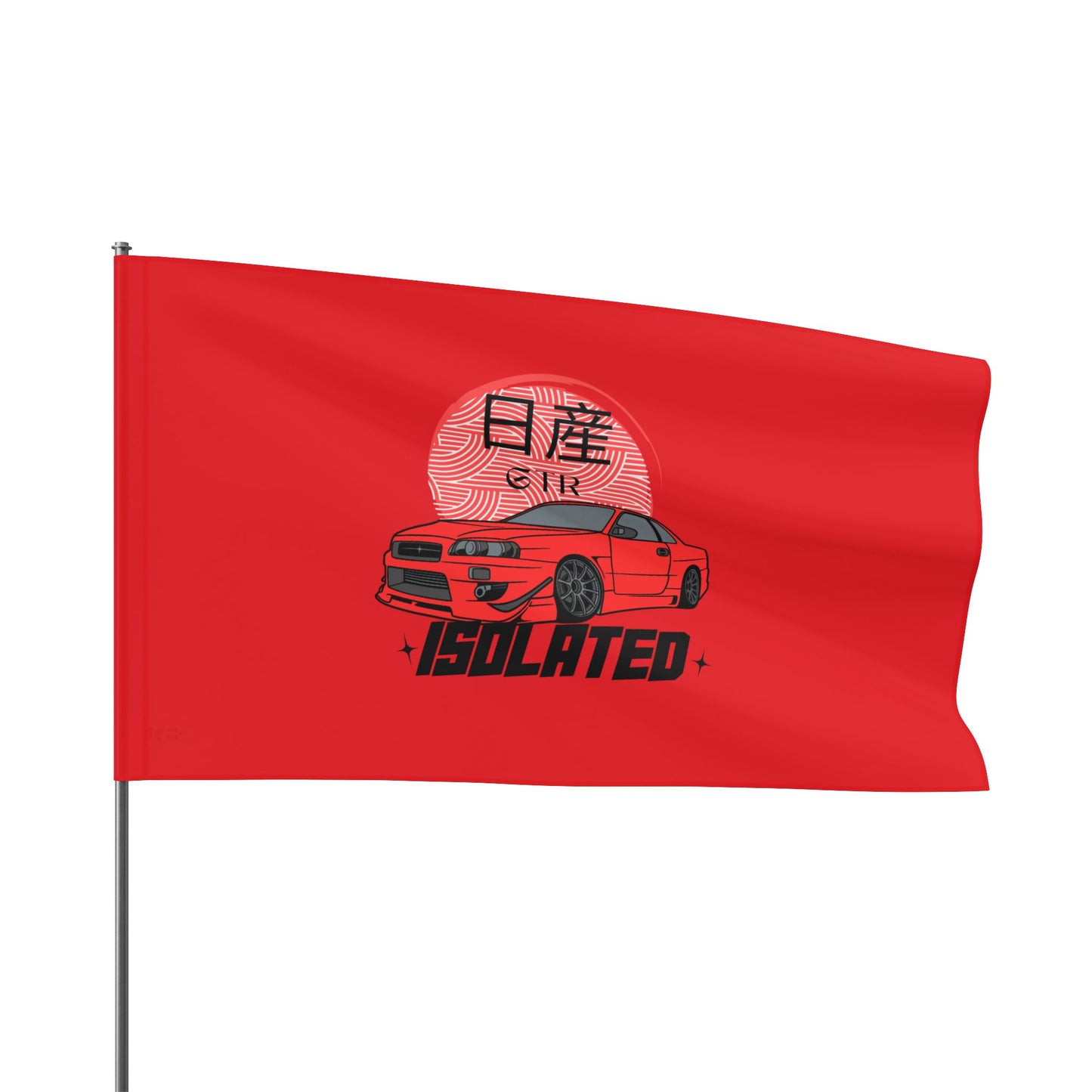 Isolated R34 GTR Flag