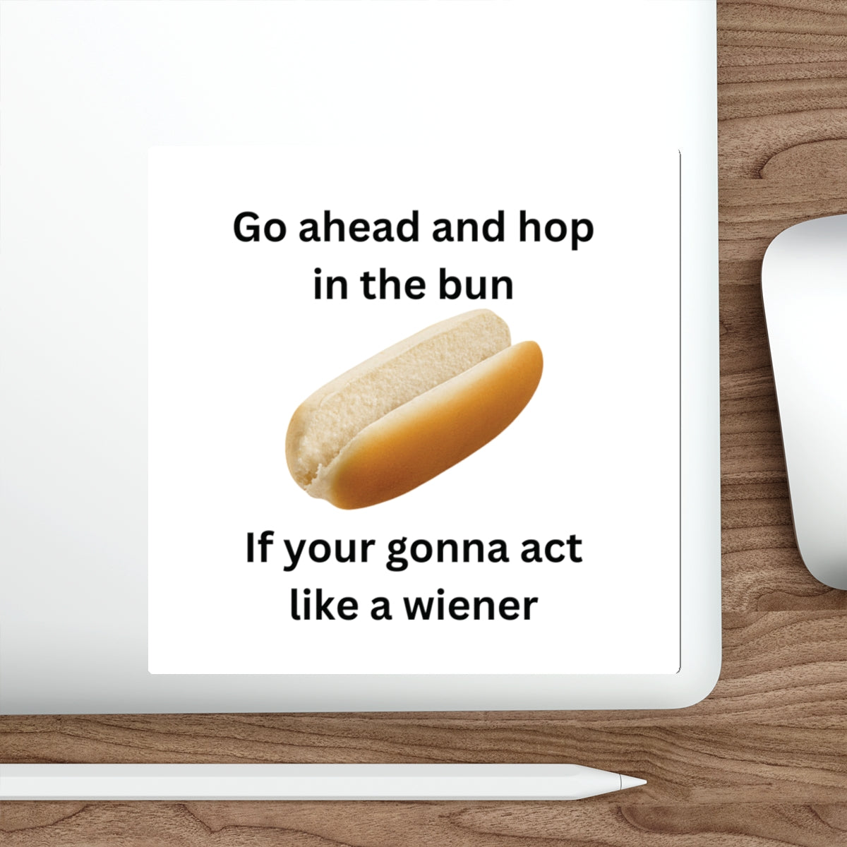 Hot Dog Meme Decal