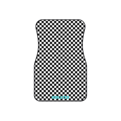 Isolated Checkerboard Floor Mats