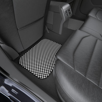 Isolated Checkerboard Floor Mats