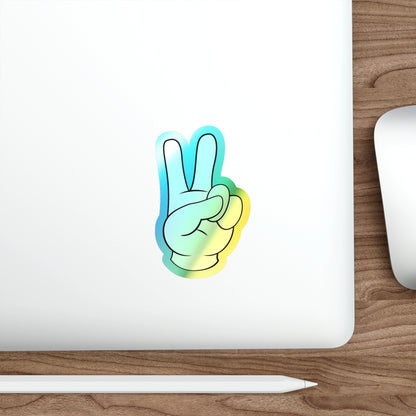 Holographic Peace Sign