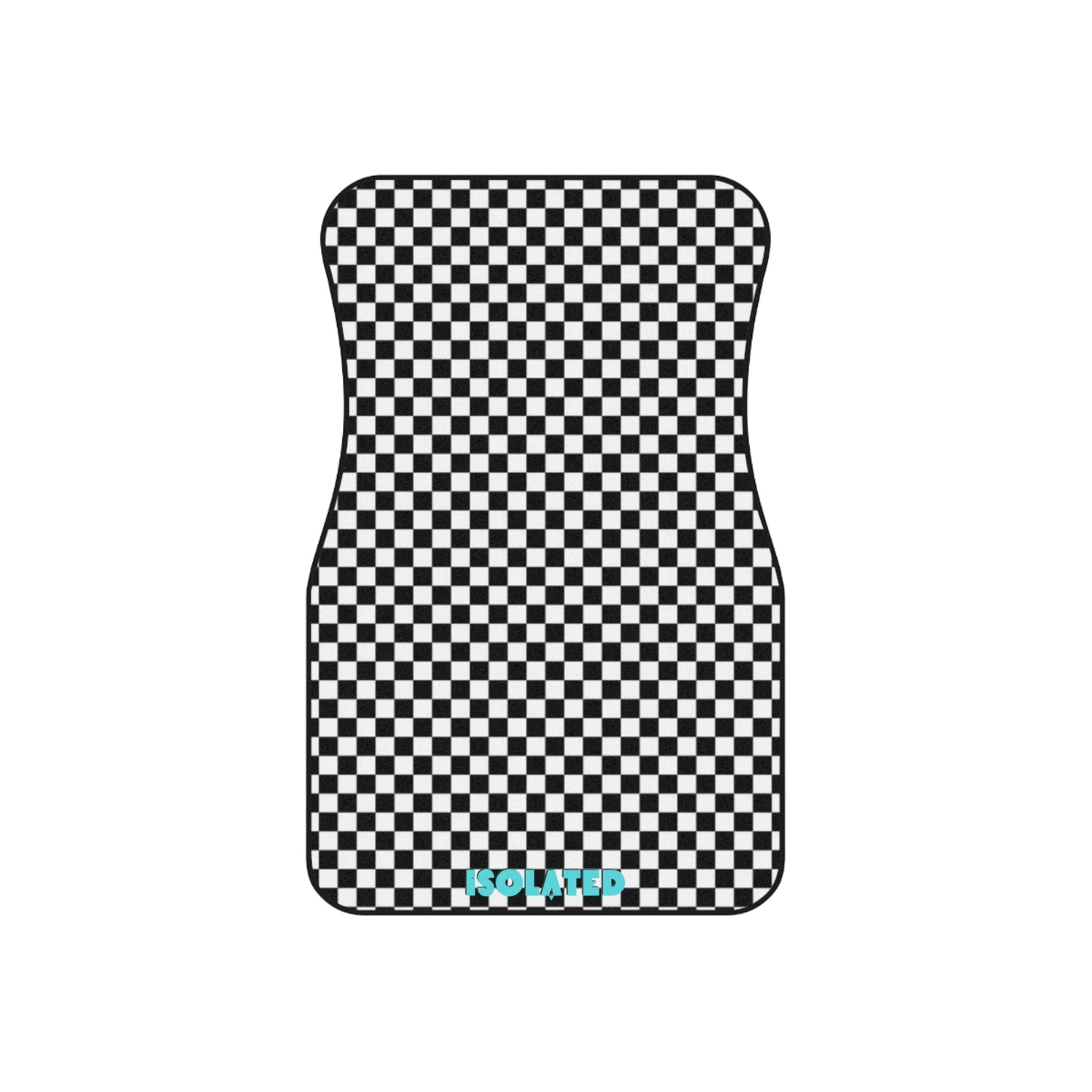 Isolated Checkerboard Floor Mats