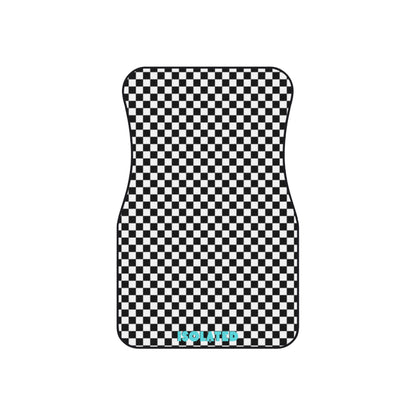 Isolated Checkerboard Floor Mats