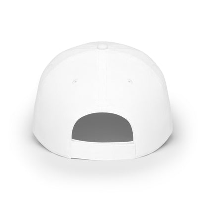 Isolated Dunkin Donuts Style Hat (White)