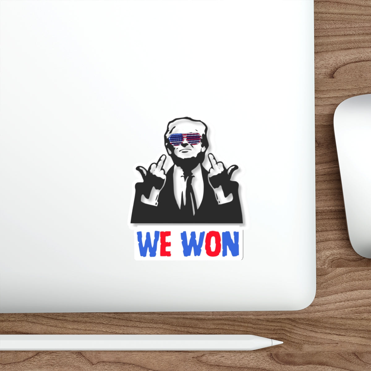 Trump we won decal