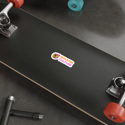 Isolated Dunkin Donut Style Decal