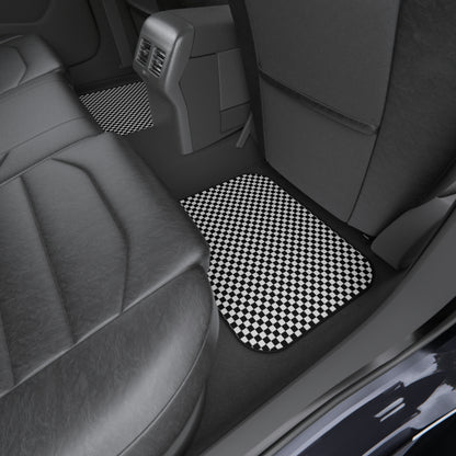 Isolated Checkerboard Floor Mats